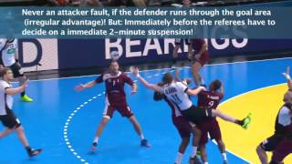 Download Lagu Irregular advantage by the defender | Video analysis | IHF Education Centre MP3
