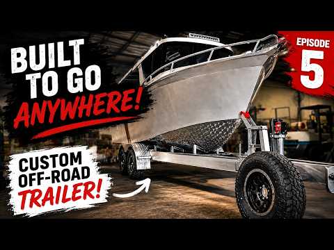 Thumbnail for CUSTOM 4.5T 4X4 BOAT TRAILER BUILD FOR OFFROAD/REMOTE TRAVEL EP5