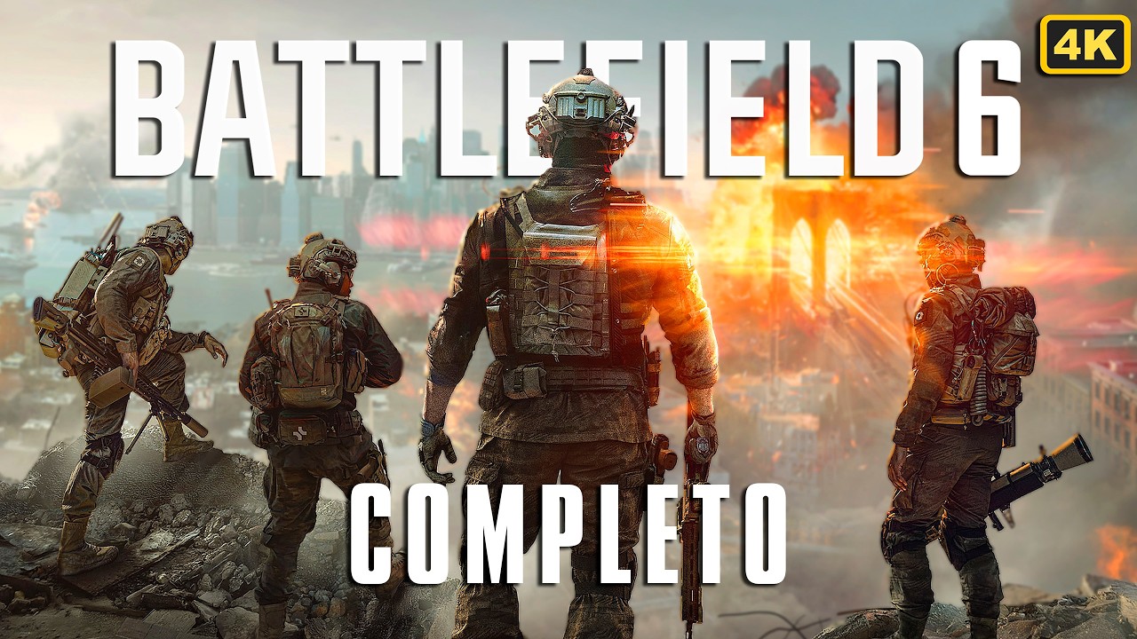 Battlefield 6 - Campanha COMPLETA Dublado - Sem Comentários (4K)