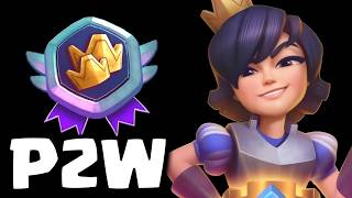 Trying To Get RANK With My P2W Skills 😂🔥 | Princess Gambit Live | Clash Royale