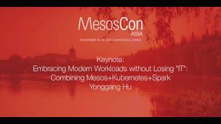 KEYNOTE Embracing Modern Workloads without Losing IT