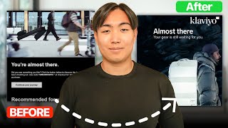 Abandoned Checkout Flow Makeover for a $10M+ Shopify Brand (Full Walkthrough)