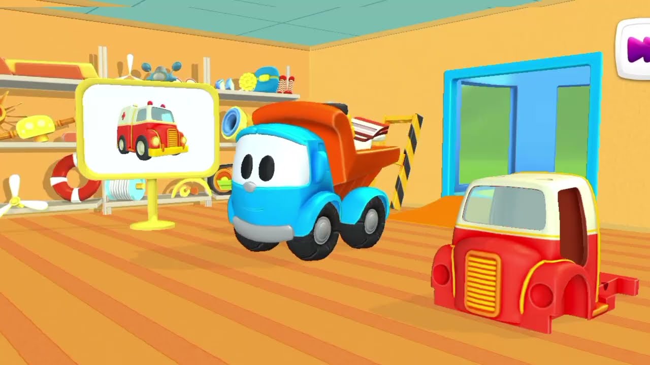 😍Cartoon funny video Medical services ambulance🚑