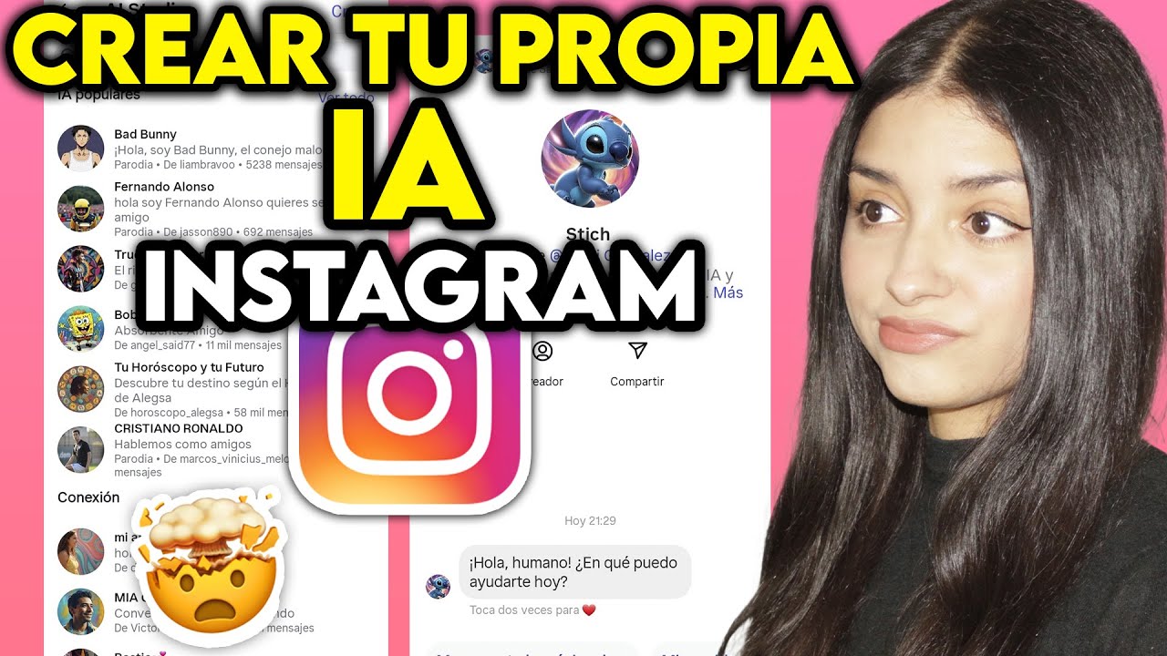 Cómo CREAR TU IA ASISTENTE PERSONALIZADA en INSTAGRAM - YouTube