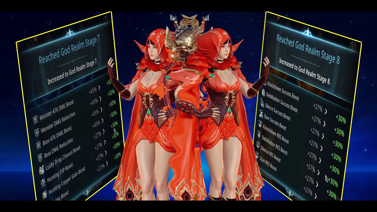 Entering the 7th and 8th Realm of the Gods