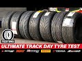 The ultimate track day tyre test 2021  dunlop mrf nankang pirelli yokohama zestino