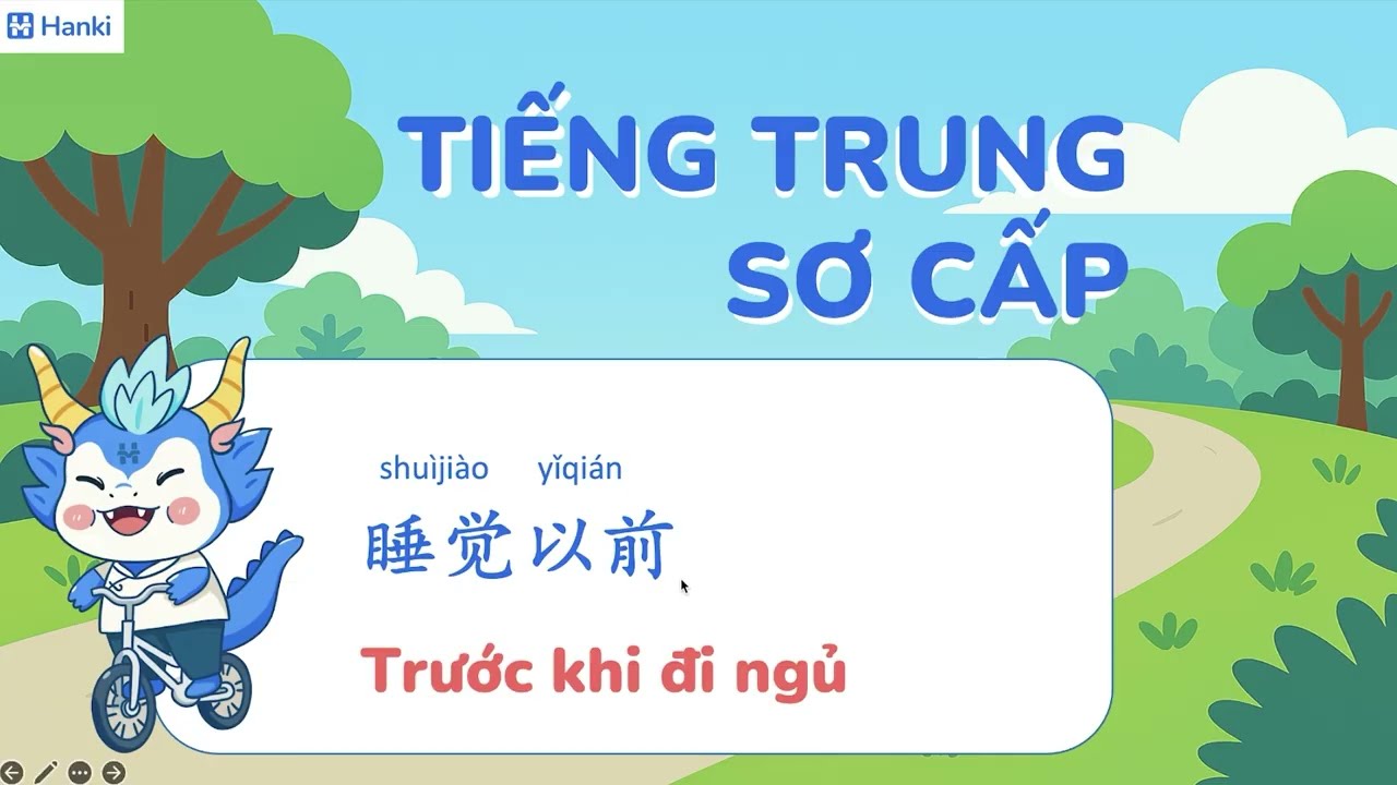 LUYỆN ĐỌC TIẾNG TRUNG CĂN BẢN VỚI CÂU CHUYỆN - TẬP 3: TRƯỚC KHI ĐI NGỦ