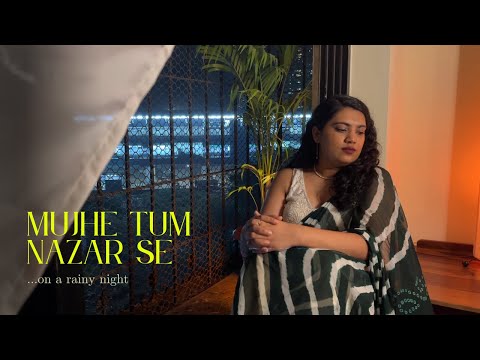 Mujhe Tum Nazar Se on a Rainy Night ✨🌧️ | #MehdiHassan Cover by Deepika Seth & @imonopolis