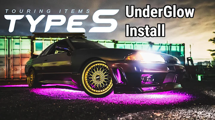 Type S UnderGlow Exterior LED Install smart lighting kit under glow