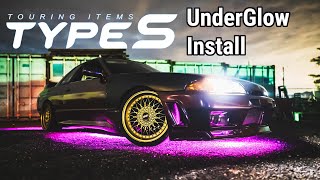 Type S UnderGlow Exterior LED Install smart lighting kit under glow