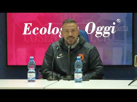 Video Cosenza-Benevento 2-1, Mister Floro Flores