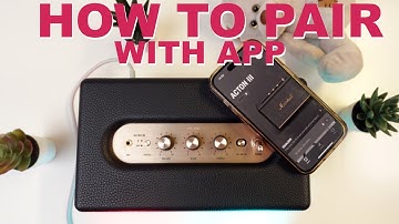 Marshall Acton III Bluetooth Speaker: How to Pair with App (Easy Connecting Guide)