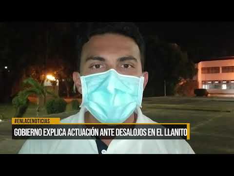 Gobierno Distrital explica actuación ante desalojos en El Llanito