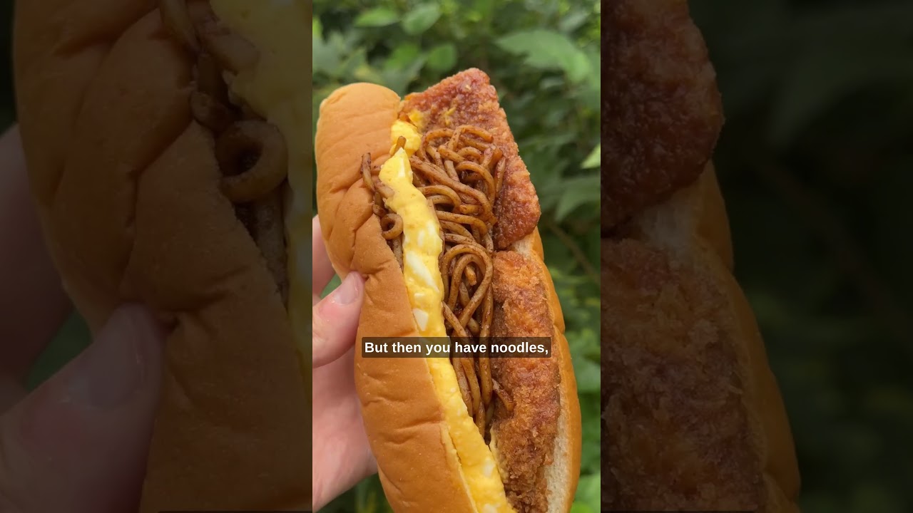 Eating the dumbest sandwich in Japan