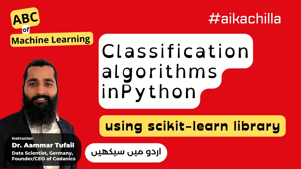 Classification with Scikit learn #aikachilla - YouTube