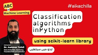 Classification with Scikit learn #aikachilla