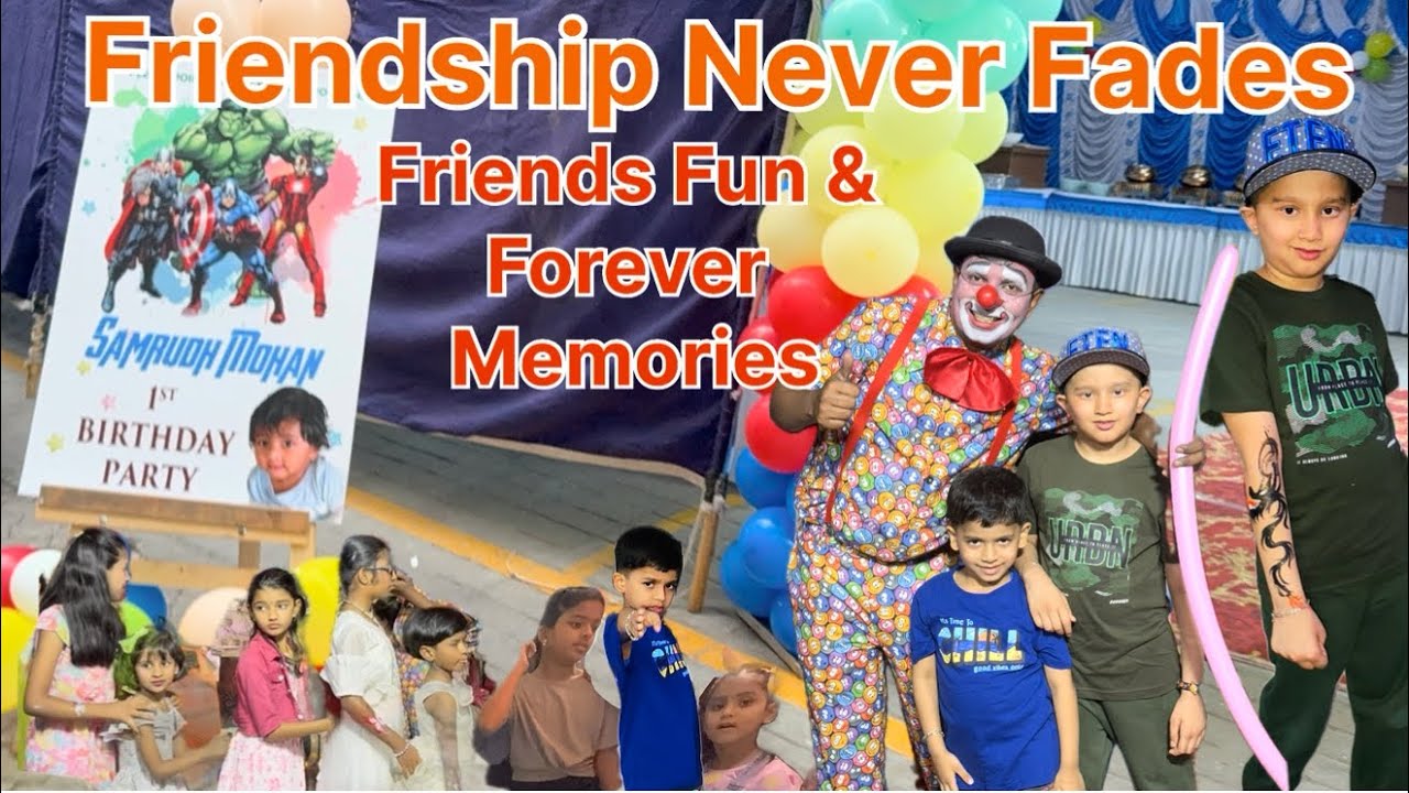 I meet my friends || 