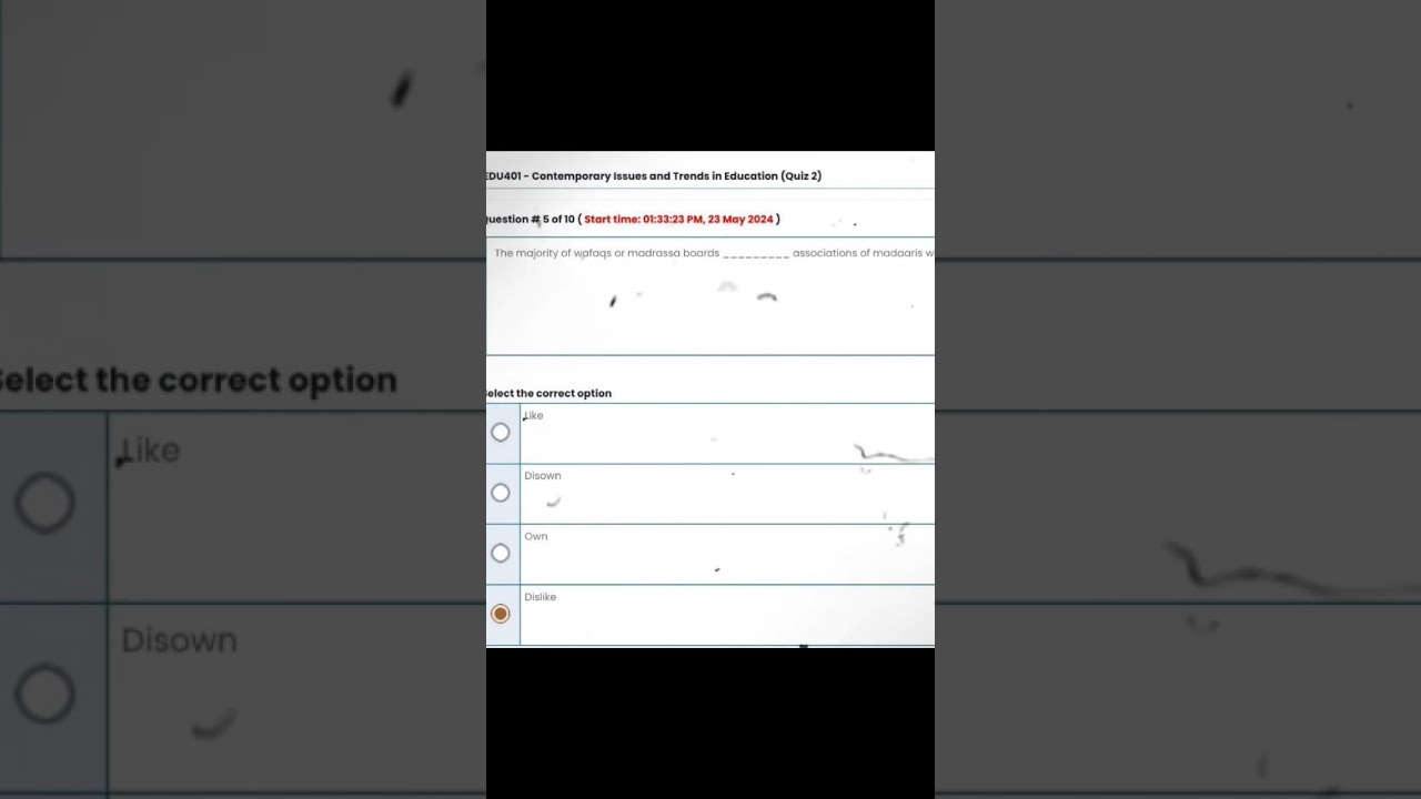Edu401 quiz 2 mcqs for mid term