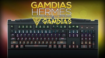 GAMDIAS Hermes 7 Color Mechanical Keyboard!