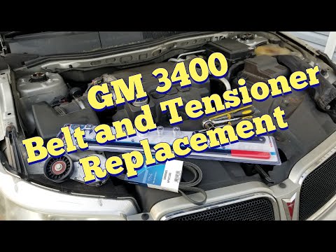 GM 3400 Belt and Tensioner Replacement on a Pontiac Torrent. Found Another Issue I Need to Fix!