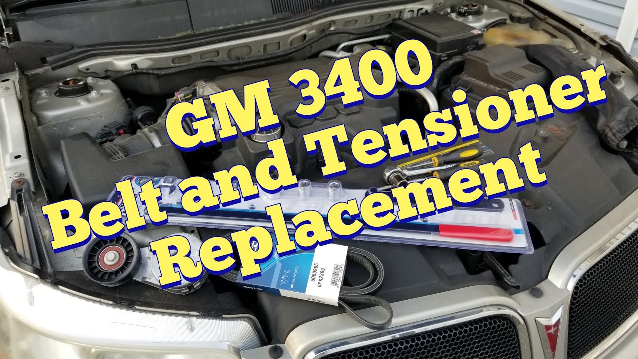 Замена ремня и натяжителя GM 3400 на Pontiac Torrent. Нашёл ещё одну проблему, которую нужно испр...