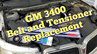 GM 3400 Belt and Tensioner Replacement on a Pontiac Torrent. Found Another Issue I Need to Fix!
