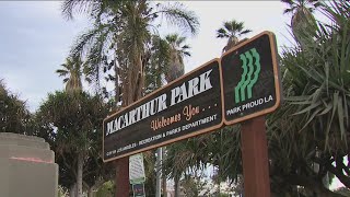 Upgraded section of MacArthur Park reopens