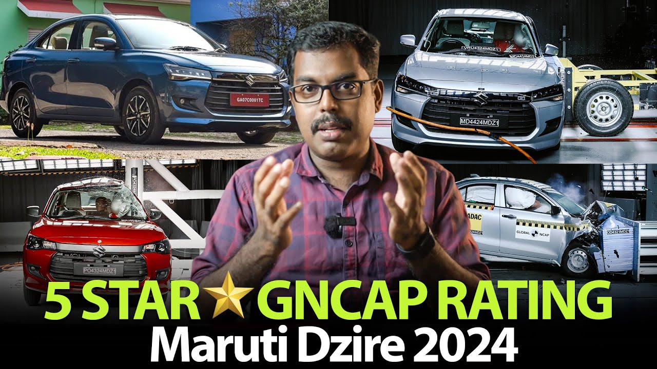 5 Star GNCAP Rating for Maruti Dzire 2024 | MotoCast EP - 143 | Tamil Podcast | MotoWagaon.