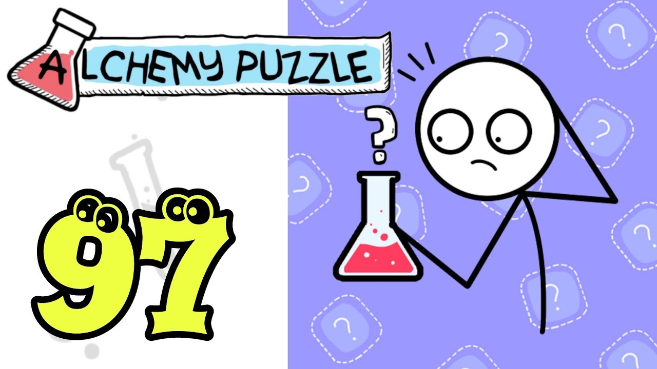 Alchemy Puzzle - Funny Stickman Puzzle Games - Level 97 - Gameplay - Walkthrough