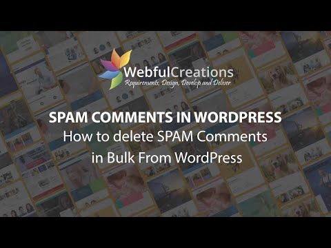 How To Quickly Bulk Delete Spam Comments In WordPress? | Webful Creations