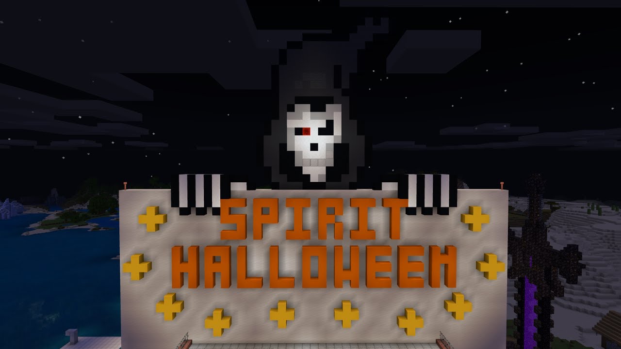 My Spirit Halloween 2020 Minecraft Edition - YouTube