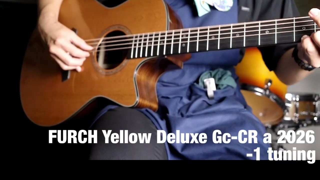 FURCH Yellow Deluxe Gc-CR a Demo Play! - YouTube