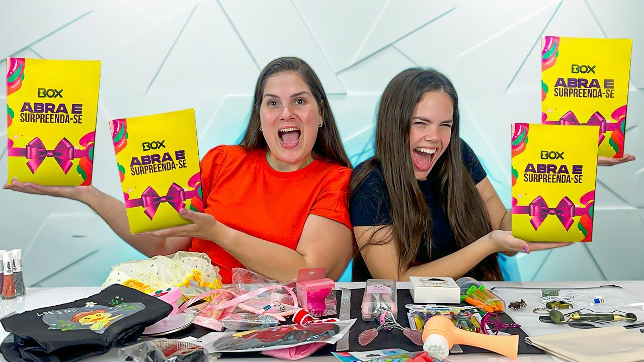 TROQUINHAS DE CAIXAS MISTERIOSAS DO SHOPPING