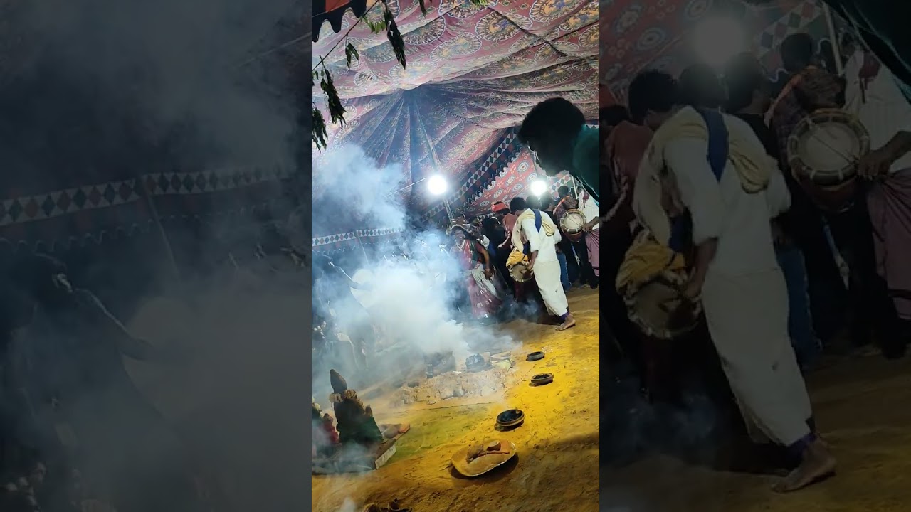 ముంజులూరు చింతలమ్మా తల్లి జాతర రెండురోజు నూకాలమ్మ తల్లికి ఆట పాటలు 