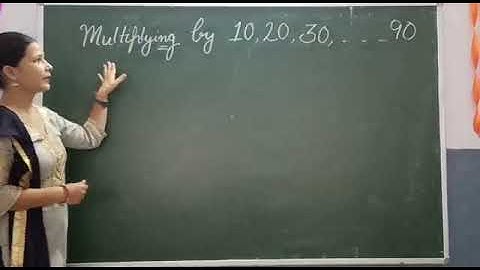 Multiplying  the numbers that ends with Zero