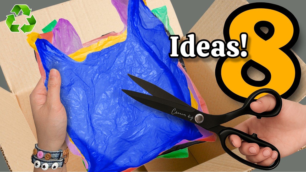 Преображение Картона и Пакетов 😱♻️ 8 ГЕНИАЛЬНЫХ Идей Переработки, Которые Вас Удивят!