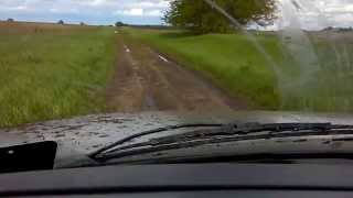 Offroad Mud Track after Big Storm