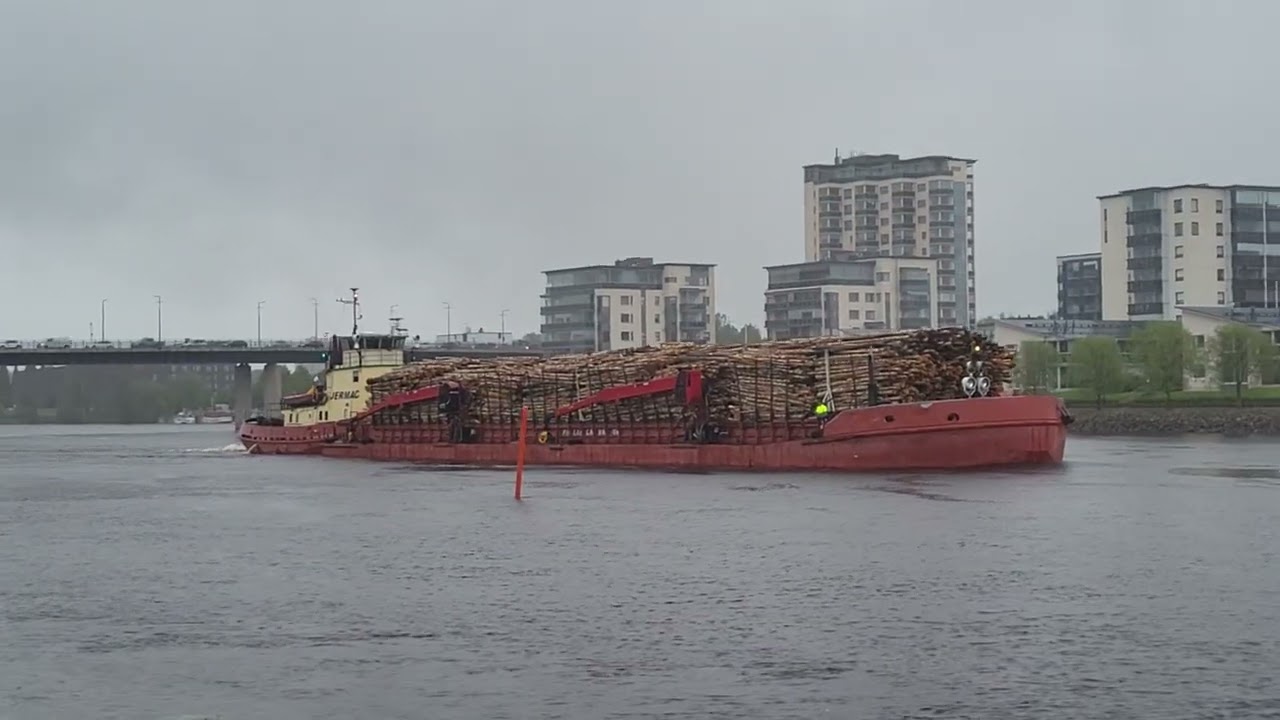 2025-06-29 Jermac+Proomu Pielisjoella matkalla Vuoksi (Imatra)