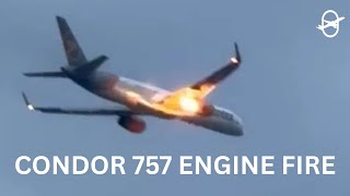 Download Lagu Condor Boeing 757 Engine Fire After Takeoff | Emergency Landing in Italy MP3 Download Lagu Condor Boeing 757 Engine Fire After Takeoff | Emergency Landing in Italy MP3