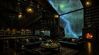 The Castle is Empty 🌧️ Rain Falls in the Endless Dark Night (ASMR)