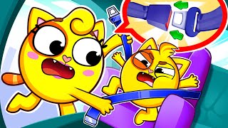 Safety Rules In The Car Song 🚗 Funny Kids Songs 😻🐨🐰🦁 by Baby Zoo TV