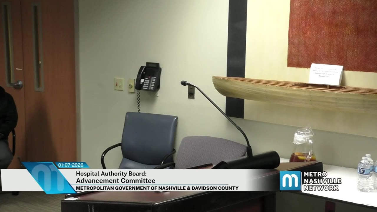 01/07/26 Hospital Authority Board: Advancement Committee