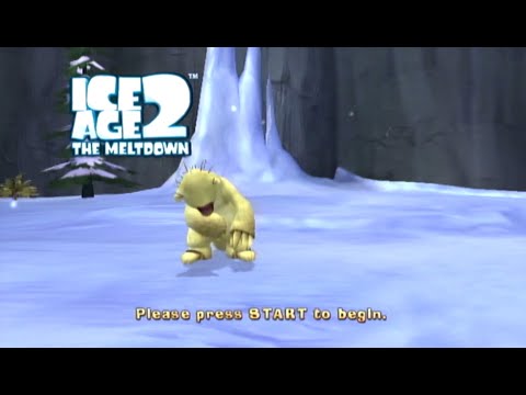 Ice Age 2 The Meltdown Title Screen PC PS2 Xbox GameCube Wii