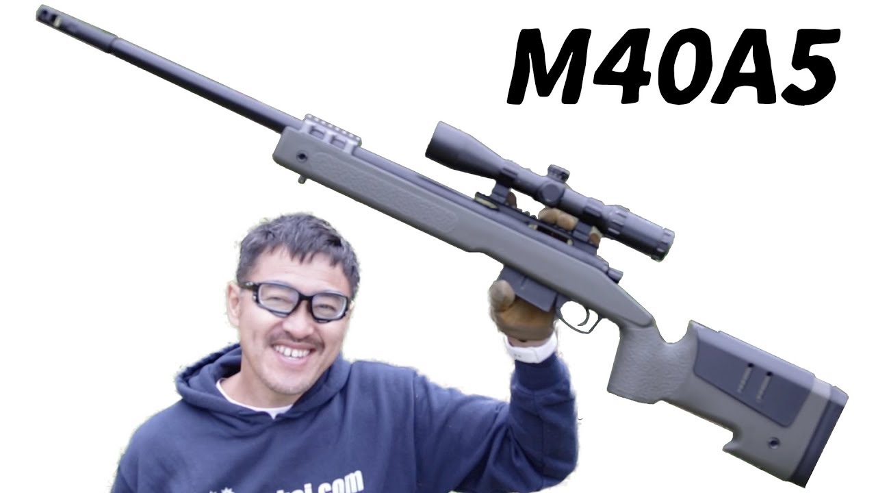 M40A5 ボルトアクション マルイ+フロンティアスコープ マック堺 中古 エアガンレビュー