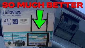 The HALOVIEW BT7 TPMS Camera System With Tyre Pressure Monitoring Is A Gamechanger