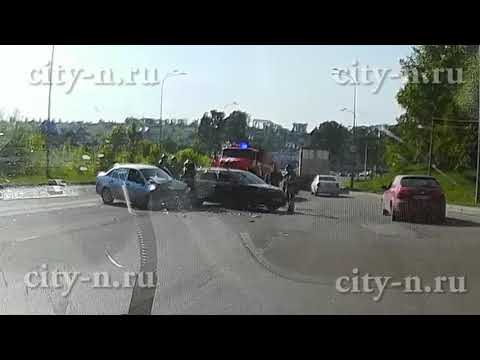 Авария на южном въезде в Новокузнецк