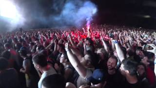 Kasabian- Club Foot. Live in Moscow, Russia. Пикник Афиши. Fanzone video. 29.07.2017