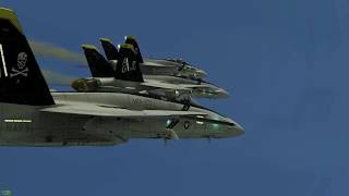 - DCS - Loops & Barrel rolls Trainning (F-18C)