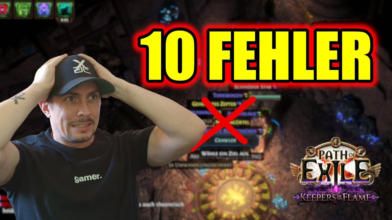 10 ANFÄNGERFEHLER in Path of Exile (die ich selbst gemacht habe)
