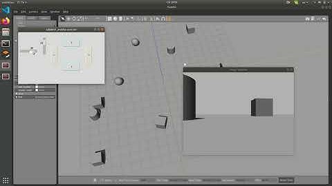 Mobile robot simulation on Gazebo with ROS